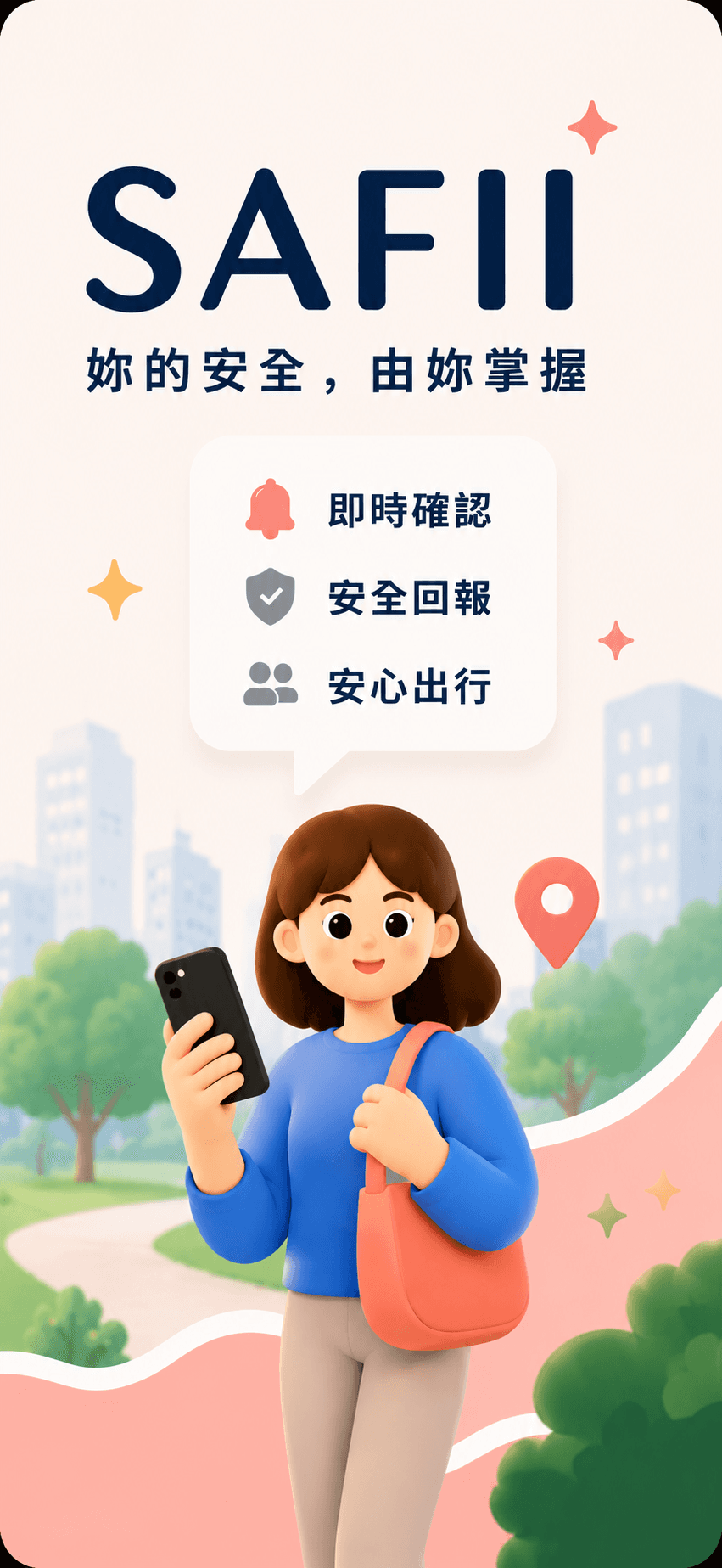 SAFII — 妳的安全,由妳掌握